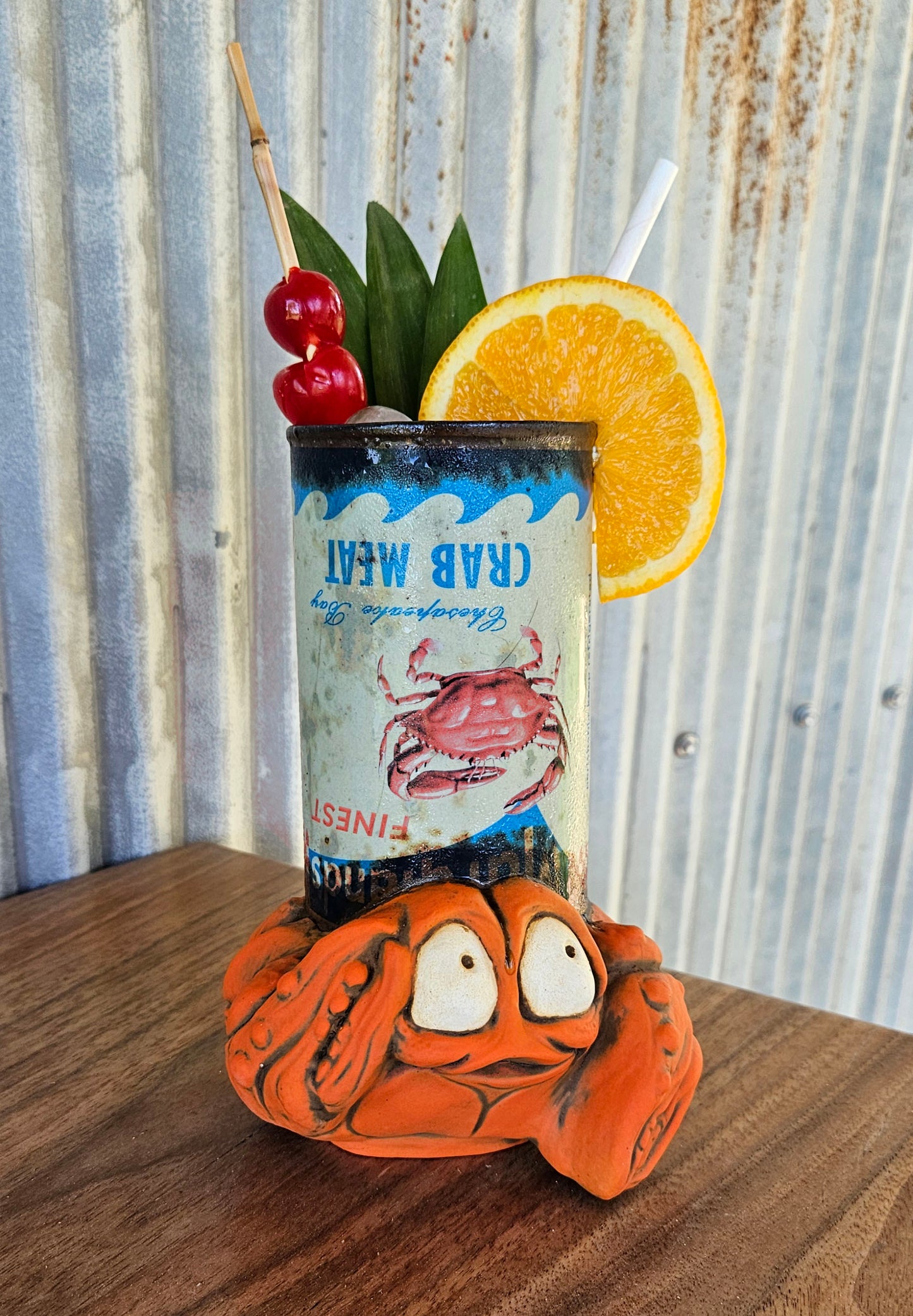 Tiki Crab Mug